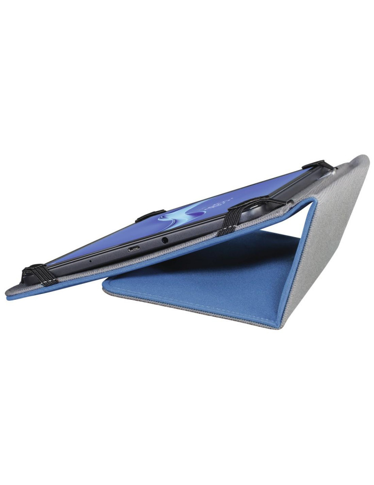 Калъф-стойка за таблет HAMA Strap, 9.5-11 инча, Син - HAMA-216430 - 4