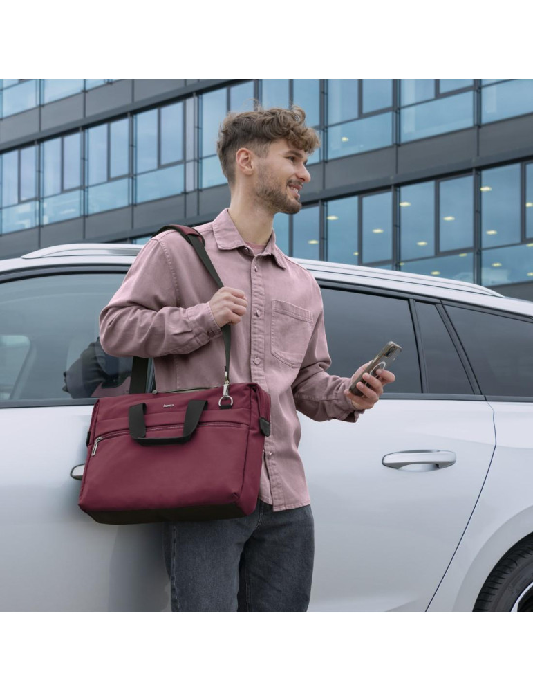 Чанта за лаптоп HAMA Ultimate, 13.3" - 14.1", Полиестер, Червена - HAMA-227064 - 5