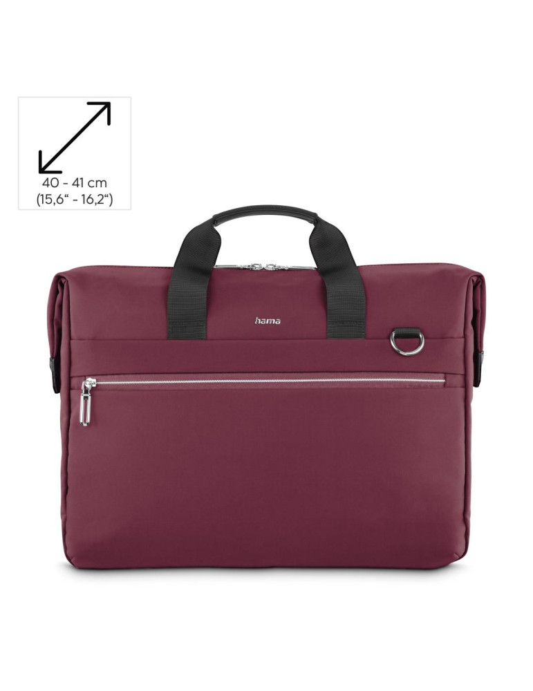 Чанта за лаптоп HAMA Ultimate, 15.6" - 16.2", Полиестер, Червен - HAMA-227068 - 15