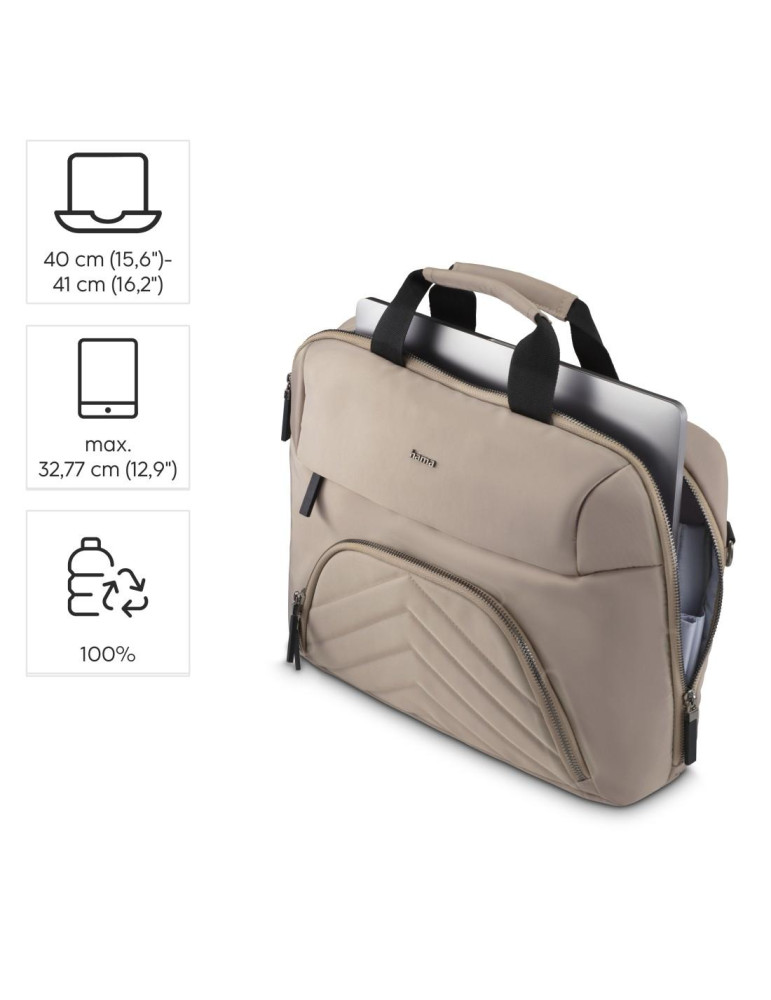 Чанта за лаптоп HAMA Premium Lightweight, 15.6"-16.2", полиестер, цип - HAMA-222044 - 11