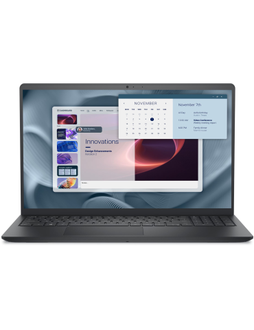 Лаптоп Dell Pro Pro 15 Essential, 15.6" Full HD WVA, Intel Core 3 100U, 16GB DDR5, 512GB SSD, Ubuntu - PV15250_RPLU_011_P_UBU - 