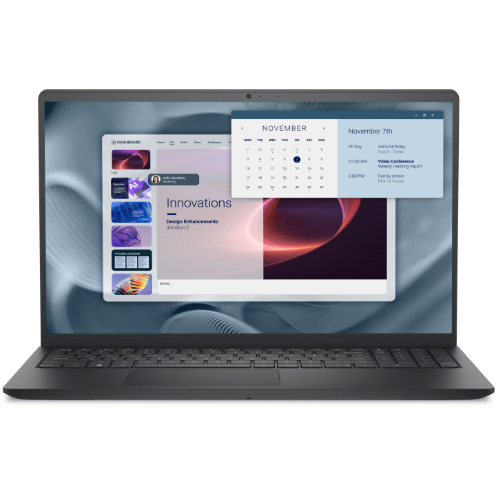 Лаптоп Dell Pro Pro 15 Essential, 15.6" Full HD WVA, Intel Core 3 100U, 16GB DDR5, 512GB SSD, Ubuntu - PV15250_RPLU_011_P_UBU - 