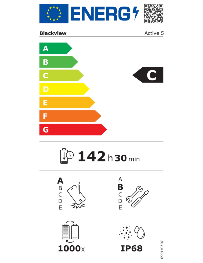 Таблет Blackview Active 5 Rugged, 8.68" FHD+ IPS 90Hz, Unisoc T615 Octa-core 1.8GHz, Mali-G57, 8GB RAM, 128GB SSD, Android 15 - 