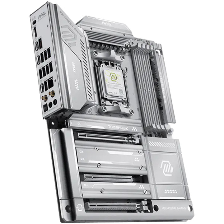 Дънна платка MSI MAG X870E TOMAHAWK MAX WIFI, Socket AM5, 4x DDR5 до 8400MHz, ATX - 911-7E84-001 - 2