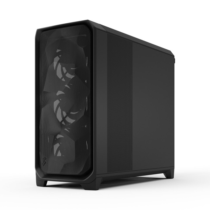 Кутия за компютър Fractal Design Meshify 3 XL Black TG Light Tint, Mid Tower ATX, черна с тъмно, закалено стъкло - FD-C-MES3X-02