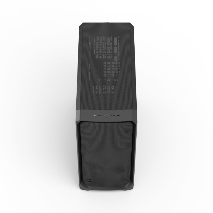 Кутия за компютър Fractal Design Meshify 3 XL Black TG Light Tint, Mid Tower ATX, черна с тъмно, закалено стъкло - FD-C-MES3X-02
