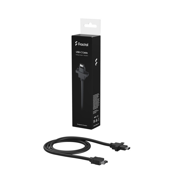 USB-C кабел Fractal Design Model D, 10Gbps, 670mm - FD-A-USBC-001 - 2