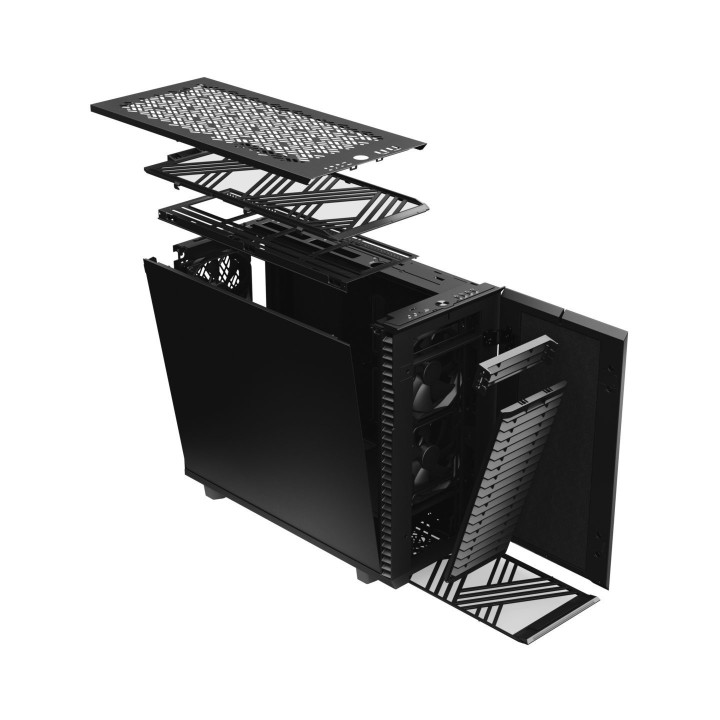 Кутия за компютър Fractal Design Define 7, E-ATX Mid Tower, Черен - FD-C-DEF7A-01 - 9
