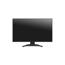 Монитор EIZO FlexScan EV2740X-BK, 27" 4K IPS (3840×2160), USB-C порт за данни и захранване, вградени говорители и ергономична ст