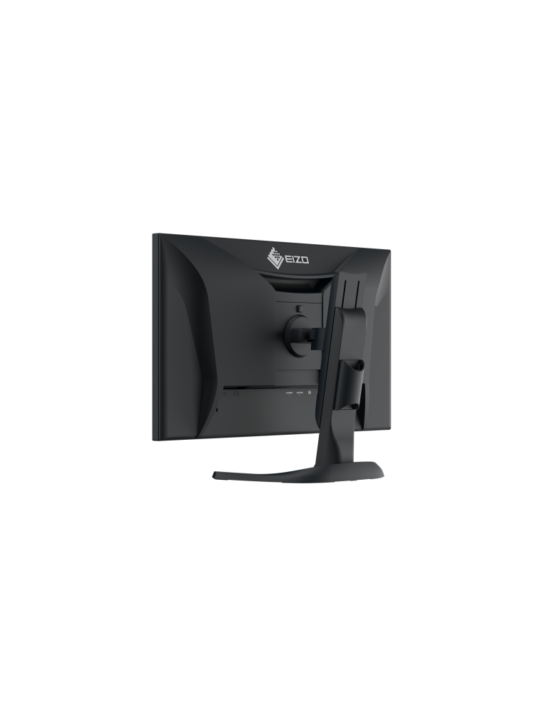 Монитор EIZO FlexScan EV2740X-BK, 27" 4K IPS (3840×2160), USB-C порт за данни и захранване, вградени говорители и ергономична ст