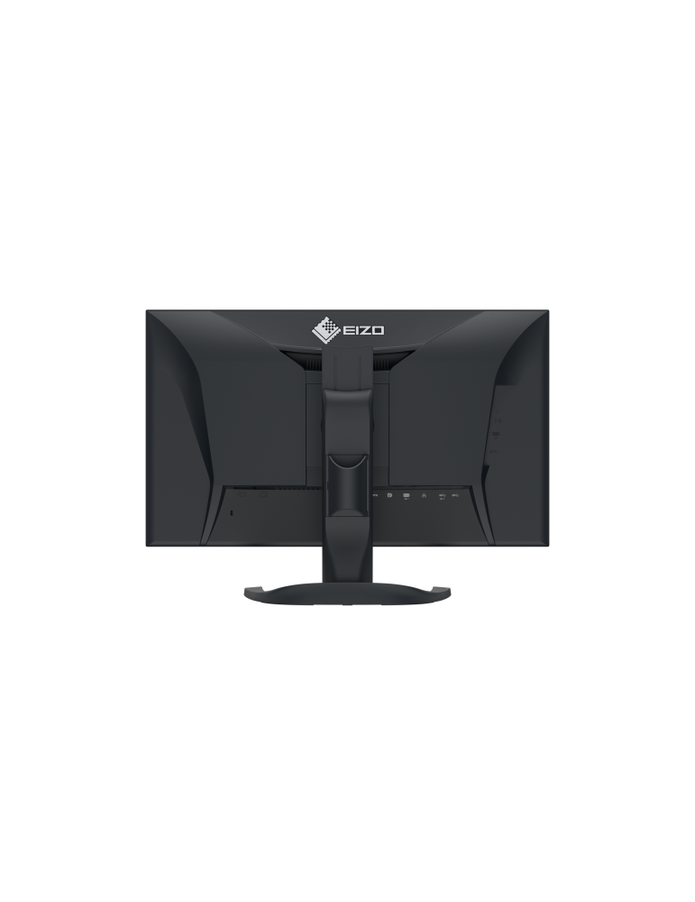 Монитор EIZO FlexScan EV2740X-BK, 27" 4K IPS (3840×2160), USB-C порт за данни и захранване, вградени говорители и ергономична ст