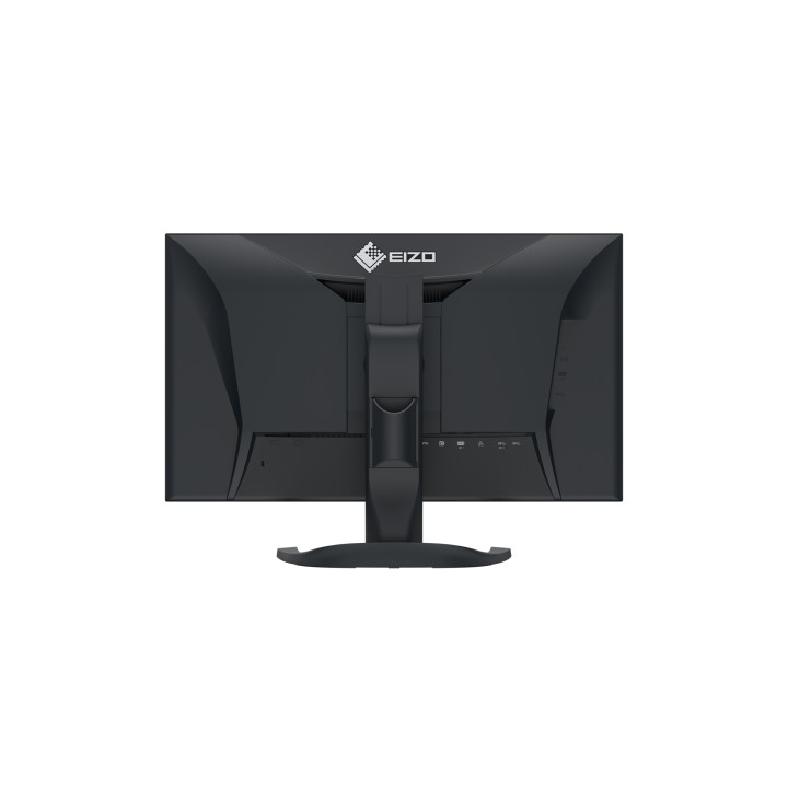 Монитор EIZO FlexScan EV2740X-BK, 27" 4K IPS (3840×2160), USB-C порт за данни и захранване, вградени говорители и ергономична ст