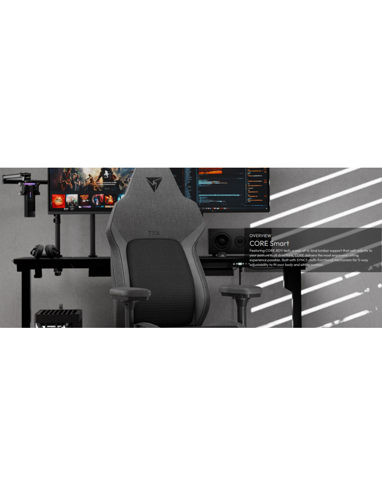 Геймърски стол ThunderX3 CORE Smart - GAGC-393 - 2