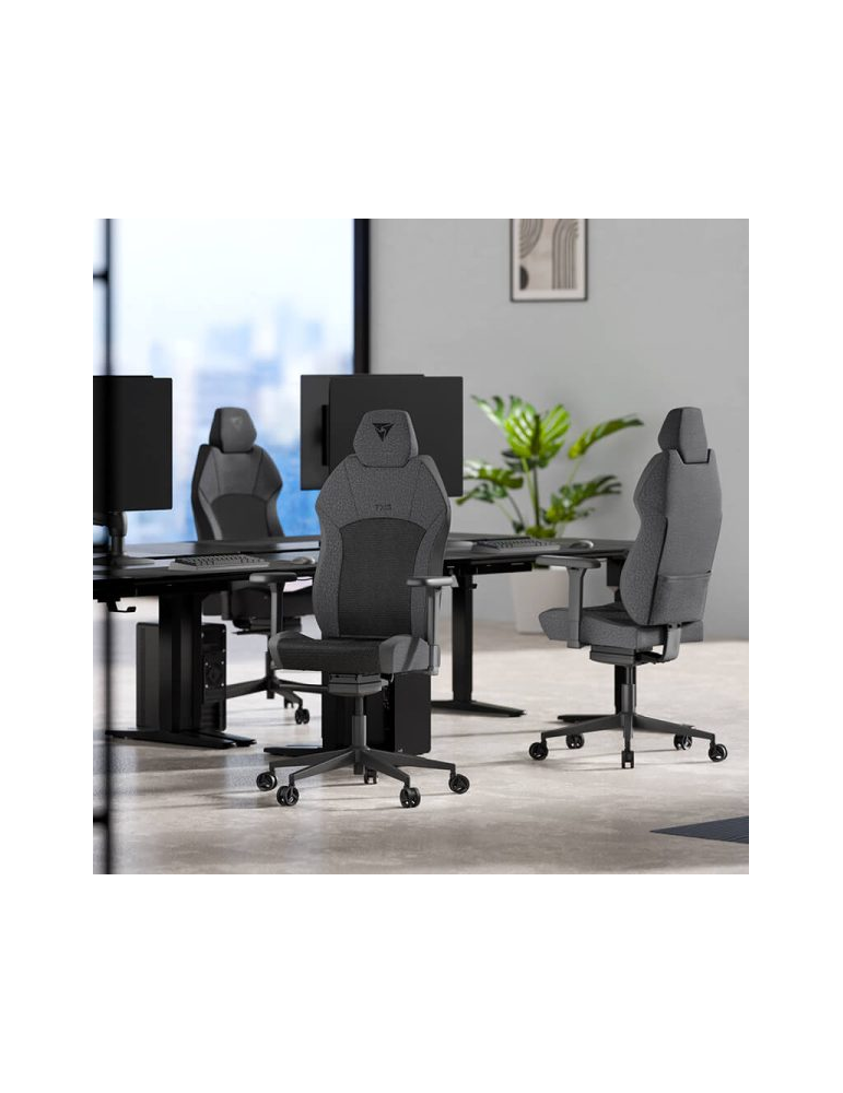 Геймърски стол ThunderX3 SOLO 360, Меш материал, Черен - GAGC-417 - 3