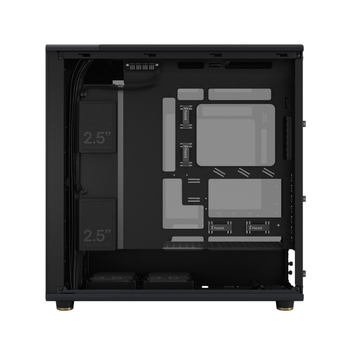 Кутия за компютър Fractal Design North XL RC Black TG Dark, ATX/mATX, 503x240x509mm, 7 слота за разширение - FD-C-NOR1X-05 - 6