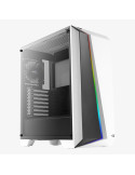 Кутия за компютър Aerocool Cylon Pro, Middle Tower, Бяла, Прозрачен панел, mATX съвместима - CYLON-PRO-G-WT-V2 - 1