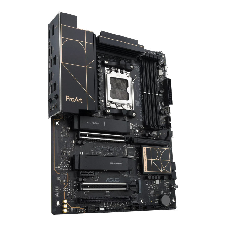 Дънна платка ASUS ProArt B850-CREATOR WIFI NEO, AM5, AMD B850, DDR5 до 8400MHz, 4x M.2 слота - 90MB1P60-M0EAY0 - 3