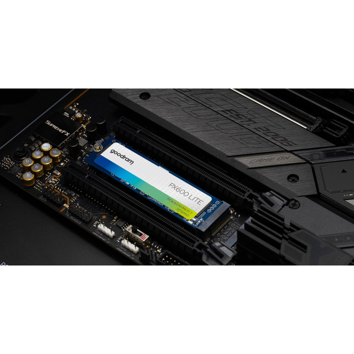 SSD диск GOODRAM PX600 LITE, 1TB NVMe, M.2 PCIe NVMe gen. 4 x4 (M key), до 3600/2700 MB/s- SSDPR-PX600L-01T-80 - 3