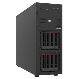 Сървър Lenovo ThinkSystem ST250 V3, Intel Xeon 6353P 2.70 GHz 8-core, 16GB DDR5 4400MHz, 4x 3.5" HS, 2x 800W, XCC2 Platinum - 7D