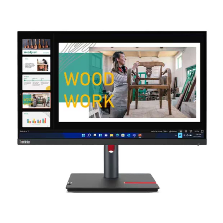 Монитор Lenovo ThinkVision P24q-30, 23.8" QHD IPS - нарушена опаковка - 63B4GAR6EU-RR - 1