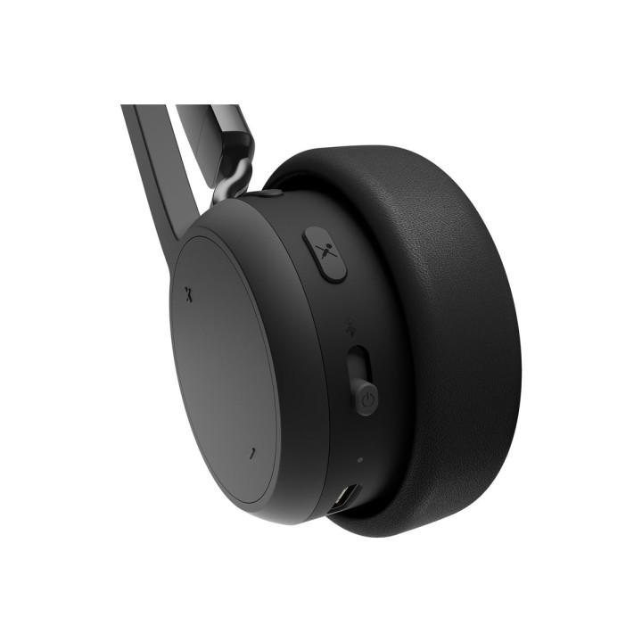 Bluetooth /Безжични слушалки LENOVO, Bluetooth 5.3, 40mm диафрагма, активна шумоизолация, до 60 часа автономност - 4XD1Q30302 - 