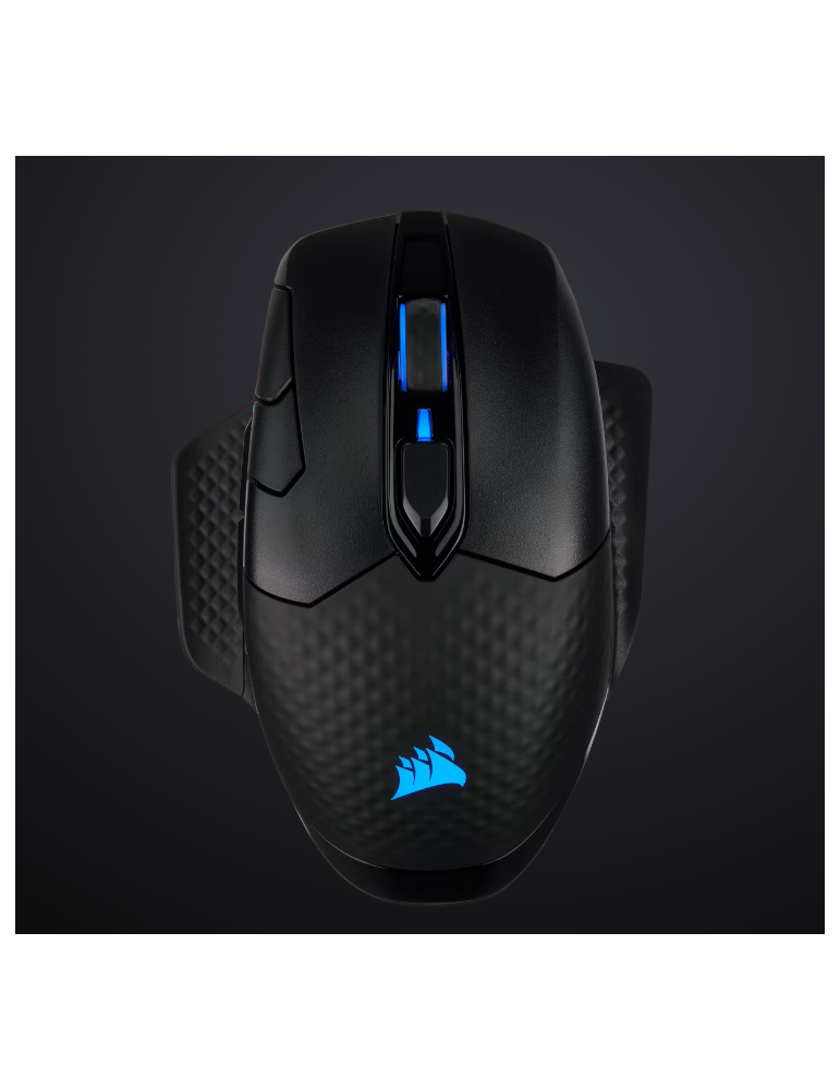 Bluetooth/Безжична геймърска мишка CORSAIR Dark Core RGB PRO, 18000 DPI, Оптичен сензор, RGB осветление - CH-9315011-EU - 3