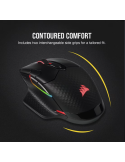 Bluetooth/Безжична геймърска мишка CORSAIR Dark Core RGB PRO, 18000 DPI, Оптичен сензор, RGB осветление - CH-9315011-EU - 8
