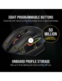 Bluetooth/Безжична геймърска мишка CORSAIR Dark Core RGB PRO, 18000 DPI, Оптичен сензор, RGB осветление - CH-9315011-EU - 10