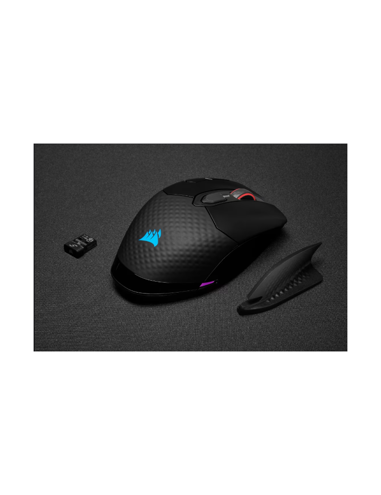 Bluetooth/Безжична геймърска мишка CORSAIR Dark Core RGB PRO, 18000 DPI, Оптичен сензор, RGB осветление - CH-9315011-EU - 11