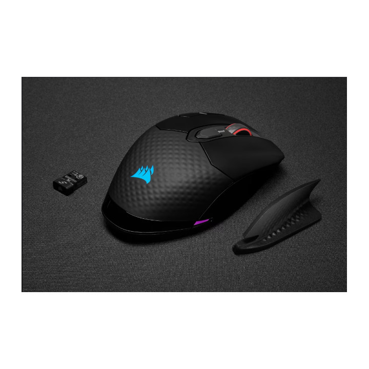 Bluetooth/Безжична геймърска мишка CORSAIR Dark Core RGB PRO, 18000 DPI, Оптичен сензор, RGB осветление - CH-9315011-EU - 11