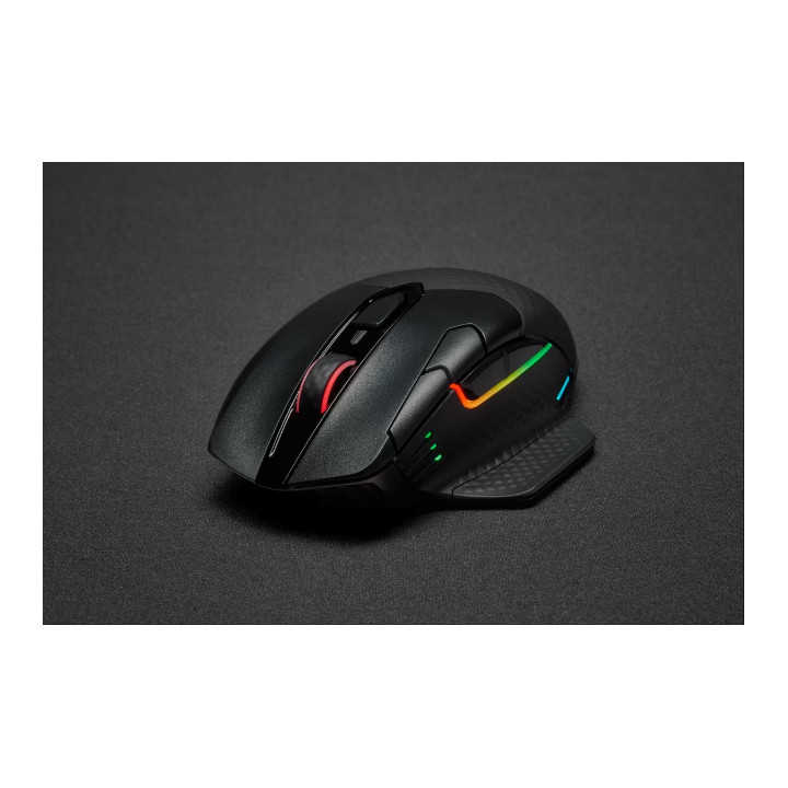 Bluetooth/Безжична геймърска мишка CORSAIR Dark Core RGB PRO, 18000 DPI, Оптичен сензор, RGB осветление - CH-9315011-EU - 13