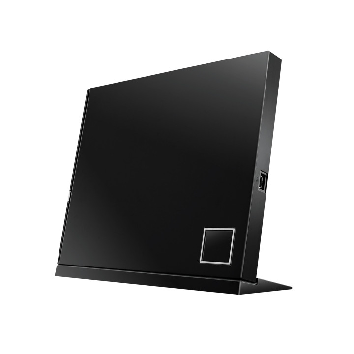 Записващо CD, DVD и Blu-ray външно устройство ASUS SBC-06D2X-U Blu-Ray Slim, USB 2.0 - 90-DT00205-UA219KZ - 1