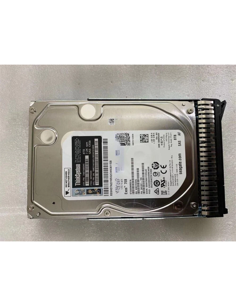 Твърд диск Lenovo ThinkSystem, 3.5" 8TB 7.2K SAS 12Gb Hot Swap 512e - 7XB7A00045 - 1