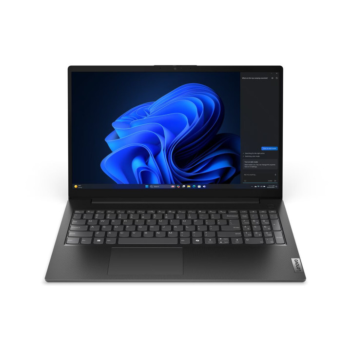 Лаптоп Lenovo V15 G5 IRL, 15.6" Full HD, Intel Core i3-1315U, 8GB DDR5, 512GB SSD, Без ОС - 83GW007WBM - 1