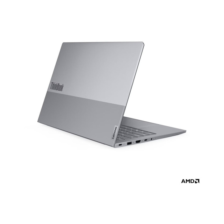 Лаптоп LENOVO ThinkBook 14 G9 AHP, 14" WUXGA, AMD Ryzen 7 250, 32GB DDR5, 512GB SSD, Без ОС - 21V0000NBM - 4