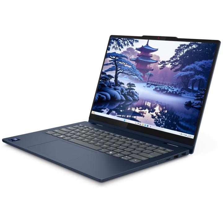 Лаптоп Lenovo IdeaPad 5 2-in-1 14IAL10, 14" WUXGA Touch, Intel Core Ultra 5 225U, 16GB DDR5, 512GB SSD, Windows 11 Home - 83KR00