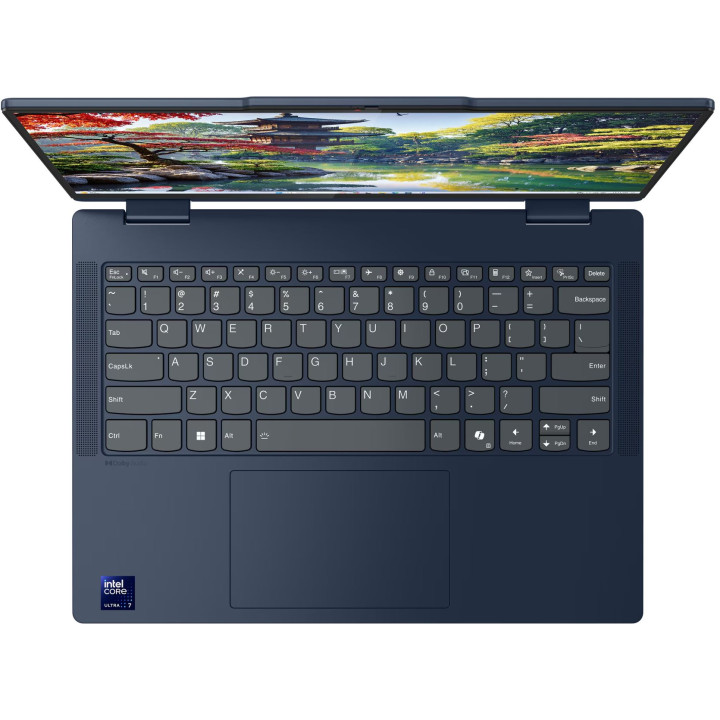 Лаптоп Lenovo IdeaPad 5 2-in-1 14IAL10, 14" WUXGA Touch, Intel Core Ultra 5 225U, 16GB DDR5, 512GB SSD, Windows 11 Home - 83KR00