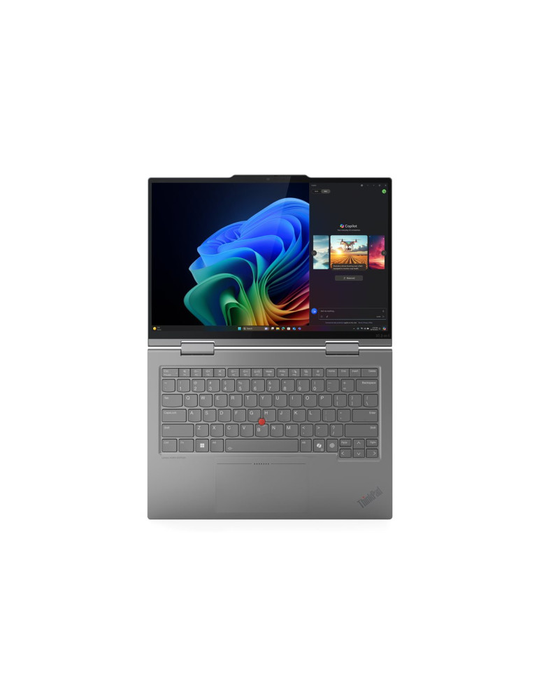 Лаптоп Lenovo ThinkPad X1 Aura G10, 14" 2.8K Touch, Intel Core Ultra 7 265U, 64GB LPDDR5X, 2TB SSD, Windows 11 Pro - 21Q000BLBM 