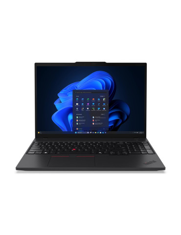 Лаптоп LENOVO ThinkPad T16 G4, 16" WUXGA IPS, AMD Ryzen AI 5 PRO 340, 32GB DDR5 5600MT/s, 512GB SSD M.2 PCIe 4.0, Windows 11 Pro