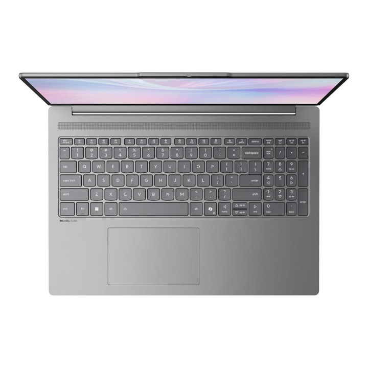 Лаптоп Lenovo IdeaPad Slim 5, 16" WUXGA AG, AMD Ryzen 5 7535HS, 32GB DDR5, 512GB SSD, No OS, Luna Grey - 83HU002PBM - 2