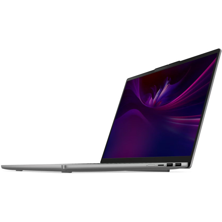 Лаптоп Lenovo IdeaPad Slim 5, 16" WUXGA AG, AMD Ryzen 5 7535HS, 32GB DDR5, 512GB SSD, No OS, Luna Grey - 83HU002PBM - 4