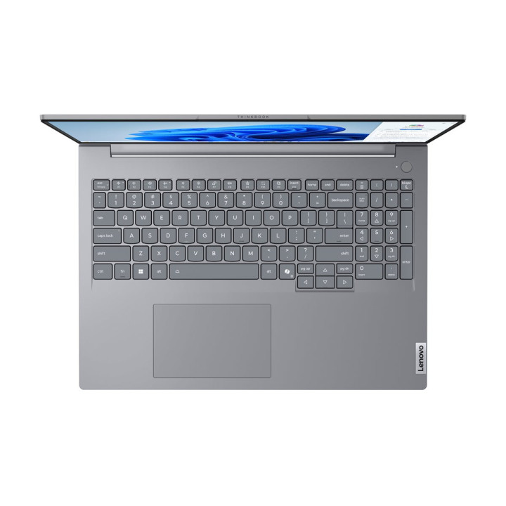 Лаптоп Lenovo ThinkBook 16 G9 IAL, 16" WUXGA 60Hz, Intel Core Ultra 5 135H, 16GB DDR5, 512GB SSD, No OS - 21SK00FQBM - 13