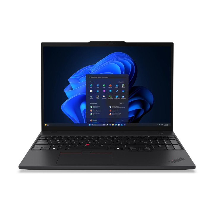 Лаптоп Lenovo ThinkPad T16 G4, 16" WUXGA IPS, Intel Core Ultra 5 225U, 64GB DDR5, 1TB SSD, Windows 11 Pro - 21QE008CBM - 1
