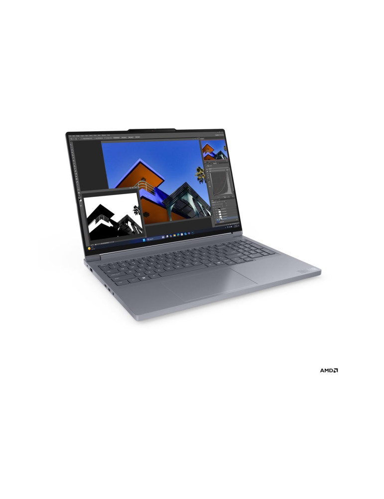 Лаптоп Lenovo ThinkBook 16p G6, 16" WQXGA 165Hz, AMD Ryzen 9 8940HX, NVIDIA GeForce RTX 5060 8GB, 32GB DDR5, 512GB SSD, Windows 