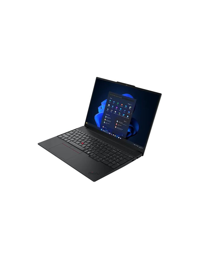 Лаптоп LENOVO ThinkPad E16 G3, 16" WUXGA IPS, AMD Ryzen 5 220, 32GB DDR5 5600MT/s, 512GB SSD PCIe 4.0, Windows 11 Pro - 21ST004E