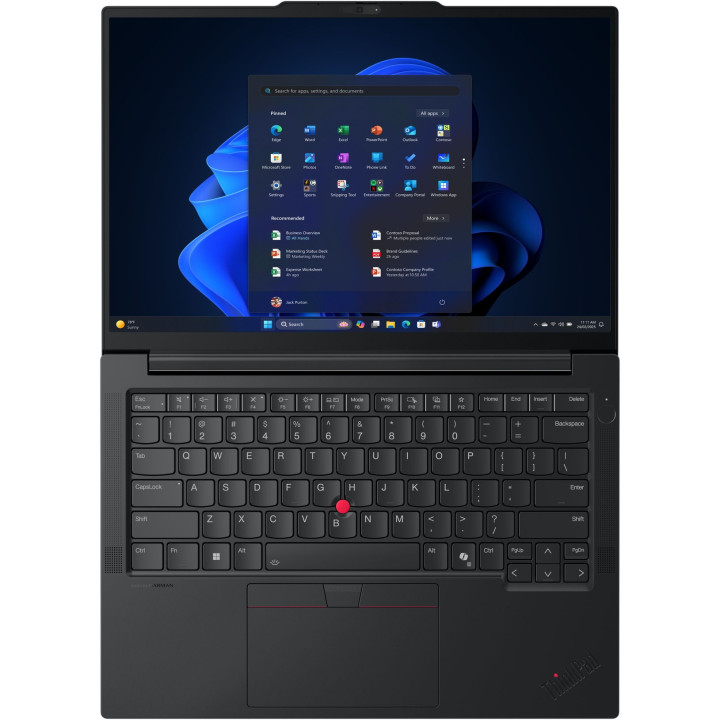 Лаптоп LENOVO ThinkPad E14 G7, 14" 2.8K WUXGA 120Hz, Intel Core Ultra 5 228V, 32GB DDR5, 1TB SSD, Без OS - 21U20050BM - 5