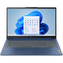 Лаптоп LENOVO IdeaPad Slim 3, 15.6" Full HD, AMD Ryzen 3 7320U, 16GB DDR5, 512GB SSD, Windows 11 Home - 82XQ01ERBM - 1