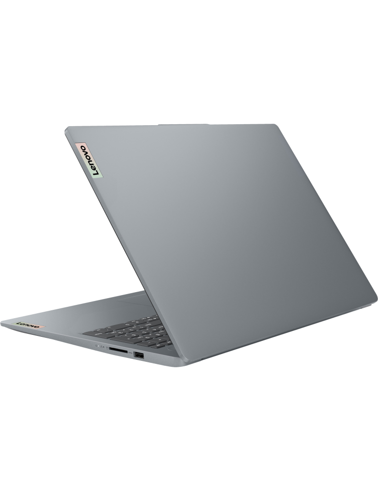 Лаптоп LENOVO IdeaPad Slim 3, 15.6" Full HD, AMD Ryzen 3 7320U, 8GB DDR5, 512GB SSD, Без ОС, Arctic Grey - 82XQ01ELBM - 4