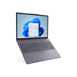 Лаптоп Lenovo IdeaPad Slim 3, 15.3" WUXGA, AMD Ryzen 7 170, 16GB DDR5, 512GB SSD, No OS - 83K700QWBM - 1