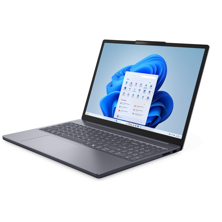 Лаптоп Lenovo IdeaPad Slim 3, 15.3" WUXGA, AMD Ryzen 7 170, 16GB DDR5, 512GB SSD, No OS - 83K700QWBM - 3